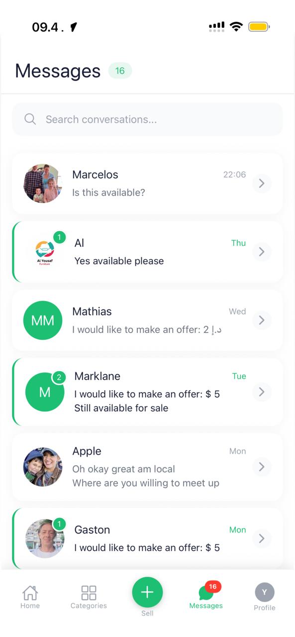Marketplace app screenshot 4